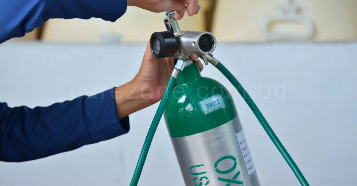 how to use an oxygen cylinder