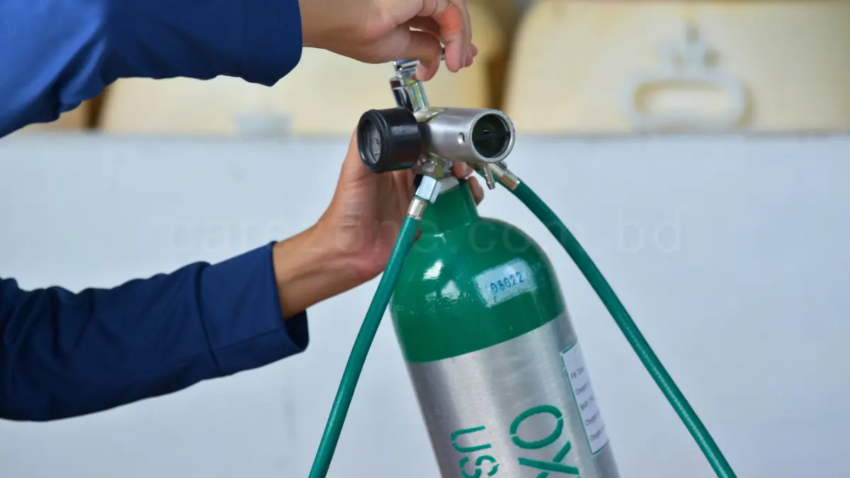 how to use an oxygen cylinder