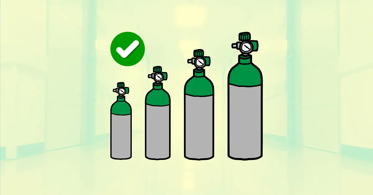 how to choose the right oxygen cylinder size