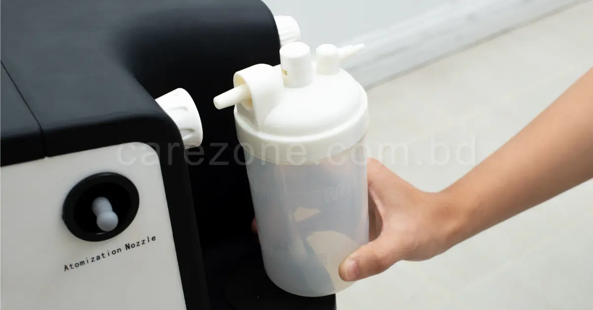 how to use oxygen machine